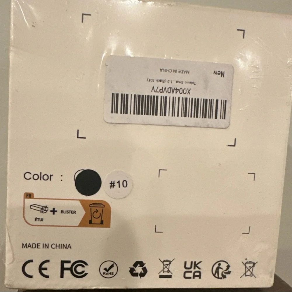 Smart Ring Fitness Tracker with Charging Case Design Size 10
